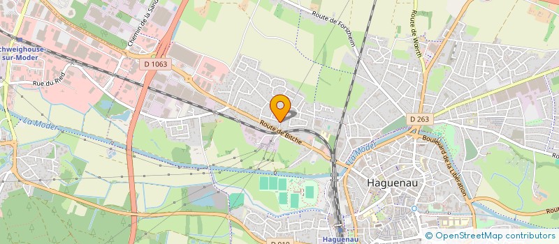 localisation de l'entreprise SARL KECIK  HAGUENAU