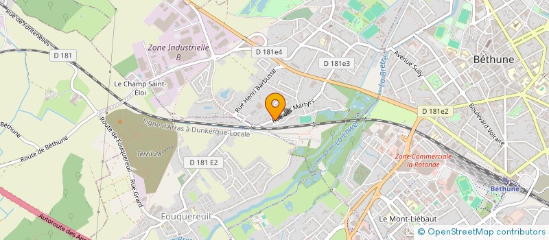 localisation de l'entreprise SARL KEG ECO  ANNEZIN