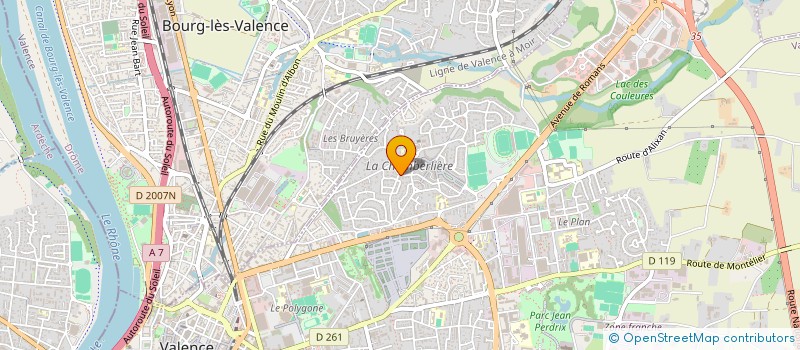 localisation de l'entreprise SARL KEKO BAT à VALENCE