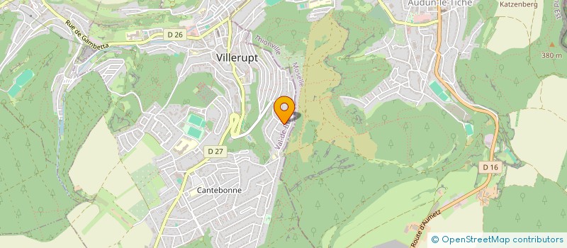 localisation de l'entreprise SARL KEMIAUDE  VILLERUPT