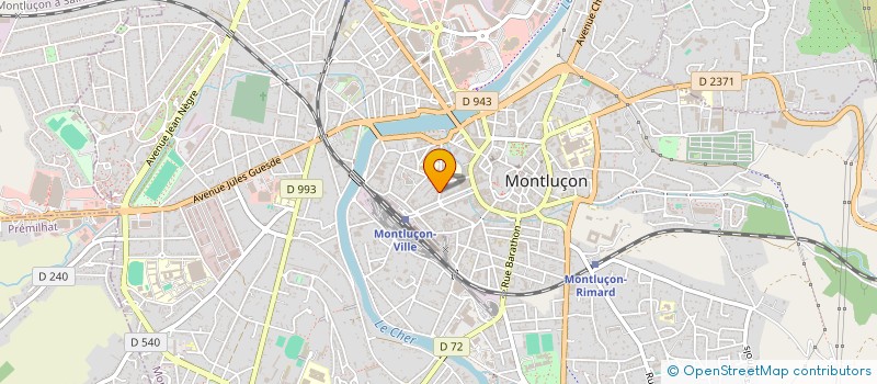 localisation de l'entreprise SARL KEMPER IMMO à MONTLUCON