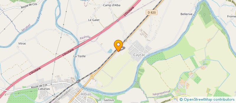 localisation de l'entreprise SARL KEMROX à REALVILLE