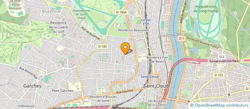 localisation de l'entreprise SARL KEPHREN SECURITE à SAINT-CLOUD