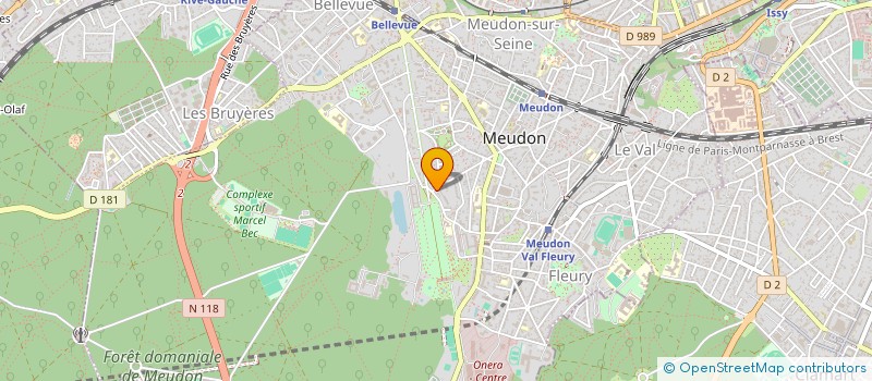 localisation de l'entreprise SARL KER FANO  MEUDON