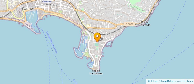 localisation de l'entreprise SARL KERADENT à CANNES