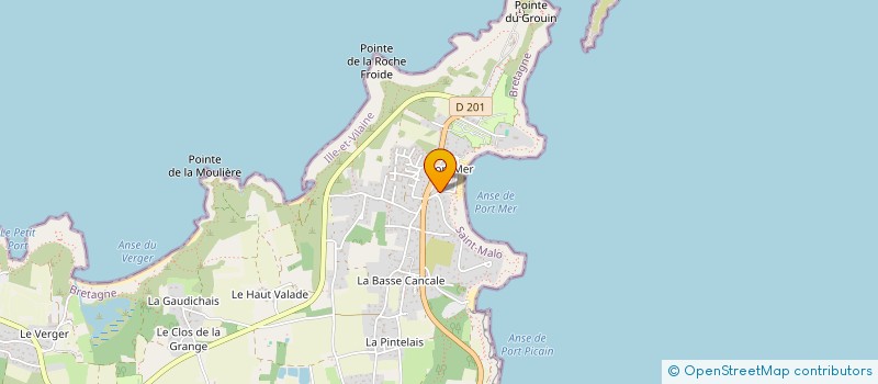 localisation de l'entreprise SARL KERBER DISTRIBUTION à CANCALE