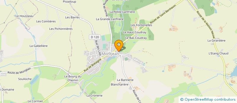 localisation de l'entreprise SARL KERCRET - LOGEAIS à MONTJEAN