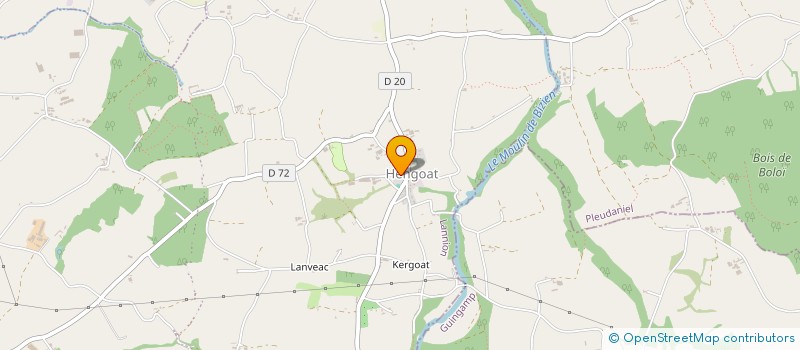 localisation de l'entreprise SARL KERDUDO à KERMARIA-SULARD