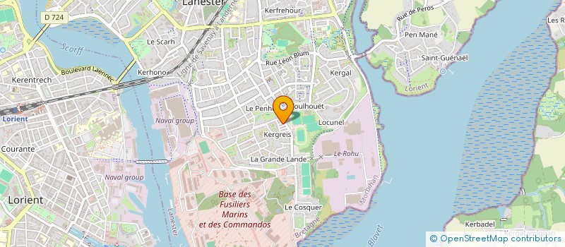 localisation de l'entreprise SARL KERFREDIS  LANESTER