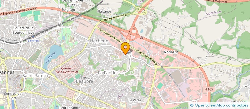 localisation de l'entreprise SARL KERIKIT à VANNES