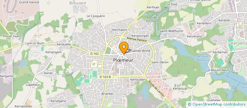 localisation de l'entreprise SARL KERIMMO  PLOEMEUR