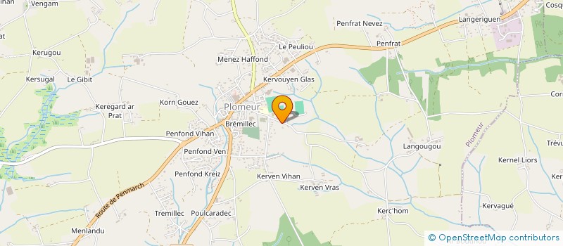 localisation de l'entreprise SARL KERJEAN à PONT L ABBE