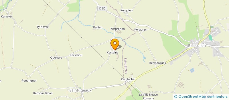 localisation de l'entreprise SARL KERSAINT  SAINT-IGEAUX