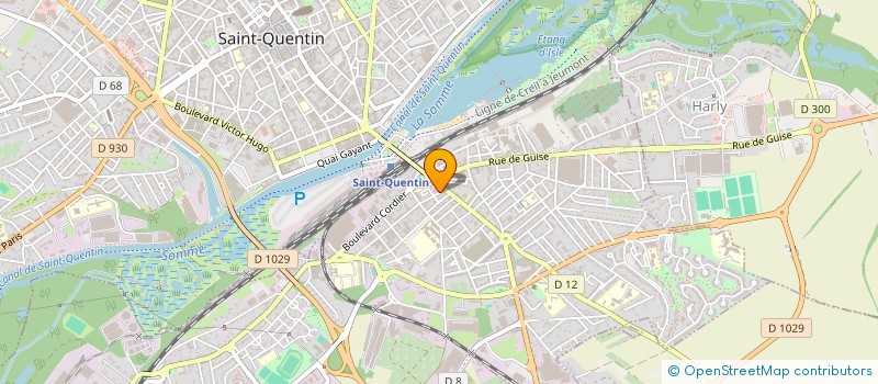 localisation de l'entreprise SARL KESEN à SAINT-QUENTIN