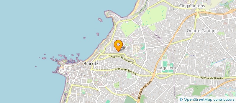 localisation de l'entreprise SARL KETUA à BIARRITZ