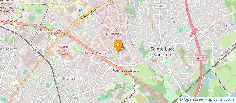 localisation de l'entreprise SARL KEVIN SHERIDAN à NANTES