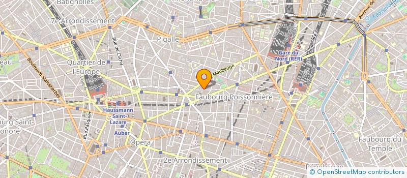 localisation de l'entreprise SARL KEY LIGHT  PARIS