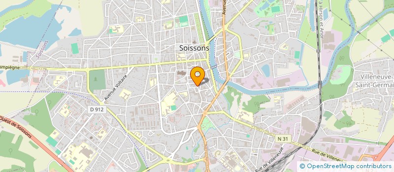 localisation de l'entreprise SARL KG DISTRIBUTION à SOISSONS