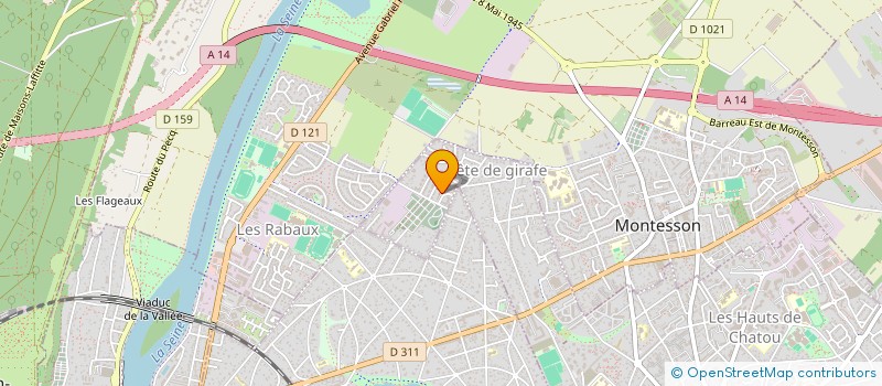 localisation de l'entreprise SARL KHADIJA à CHATOU