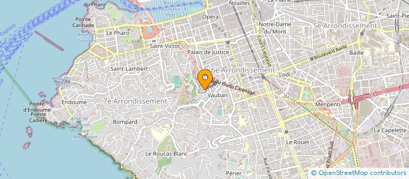 localisation de l'entreprise SARL KHADO à MARSEILLE