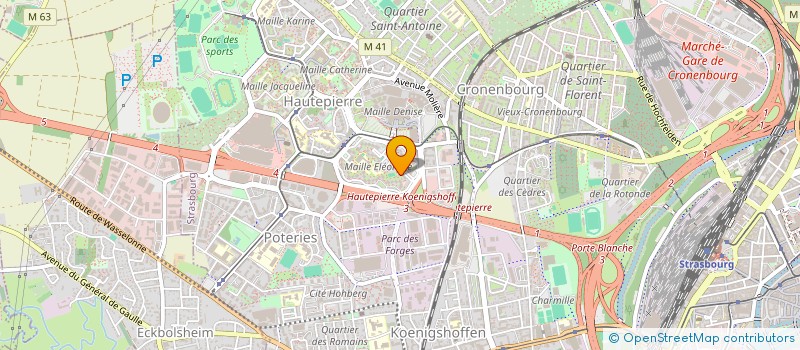 localisation de l'entreprise SARL KHALIFA à STRASBOURG