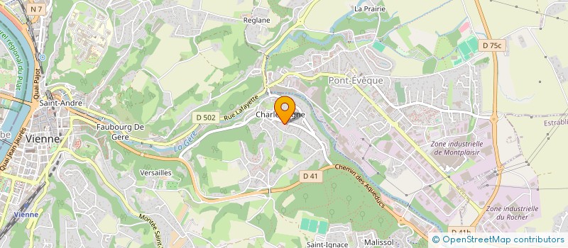 localisation de l'entreprise SARL KHEIRY  VIENNE