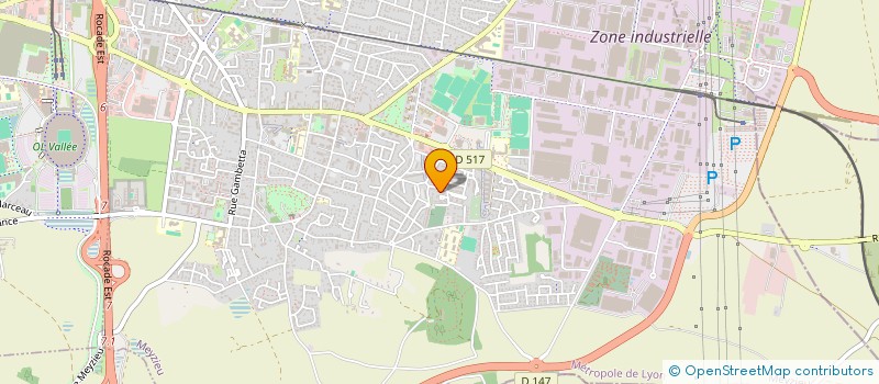 localisation de l'entreprise SARL KHELOUFI à MEYZIEU