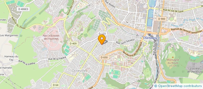 localisation de l'entreprise SARL KHEOPS  CHERBOURG-EN-COTENTIN