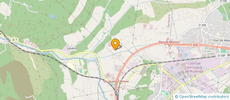 localisation de l'entreprise SARL KIAM à GARDANNE