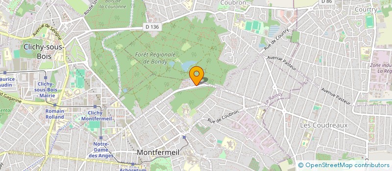 localisation de l'entreprise SARL KIBRA SERVICES à MONTFERMEIL