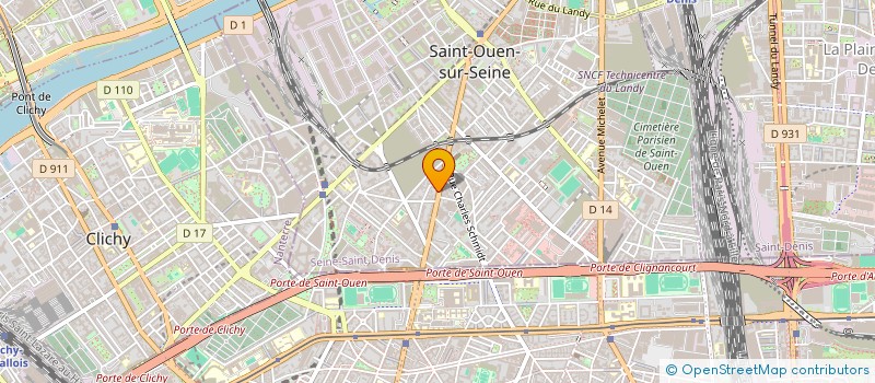 localisation de l'entreprise SARL KIDAM à SAINT-OUEN-SUR-SEINE