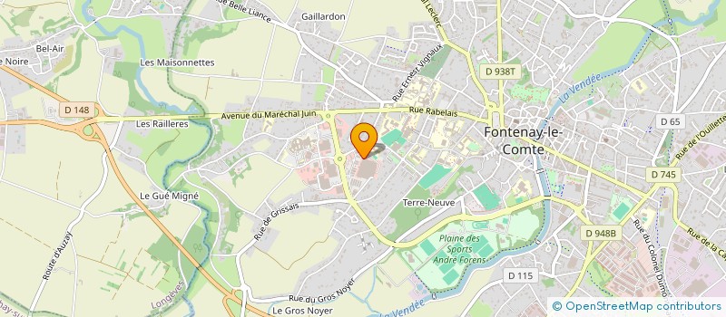 localisation de l'entreprise SARL KIDS 85  FONTENAY-LE-COMTE