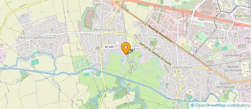 localisation de l'entreprise SARL KILIAN  WOLFISHEIM