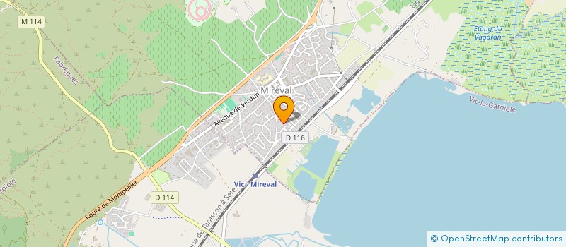 localisation de l'entreprise SARL KINT  MIREVAL