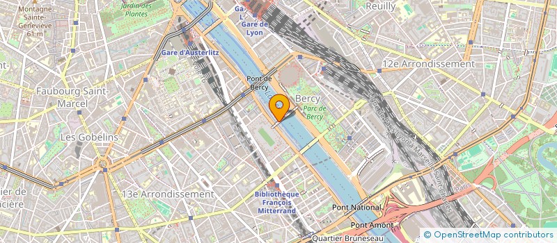 localisation de l'entreprise SARL KIOSQUES FLOTANTS COMPAGNIE DES BATEAUX DE L'INTERIEUR à PARIS
