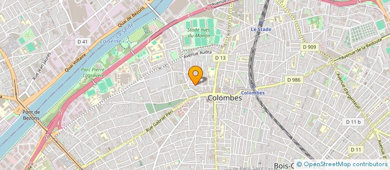 localisation de l'entreprise SARL KLEOPATRA à COLOMBES