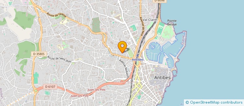 localisation de l'entreprise SARL KMI à ANTIBES