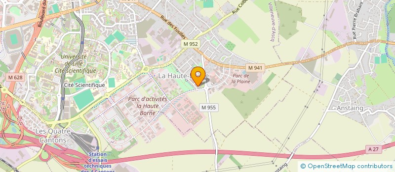 localisation de l'entreprise SARL KMS TRADING CO LTD  VILLENEUVE-D'ASCQ