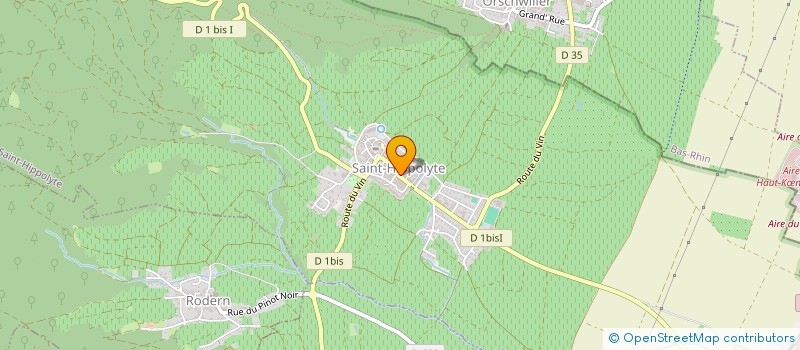 localisation de l'entreprise SARL KNELLWOLF-JEHL à SAINT-HIPPOLYTE