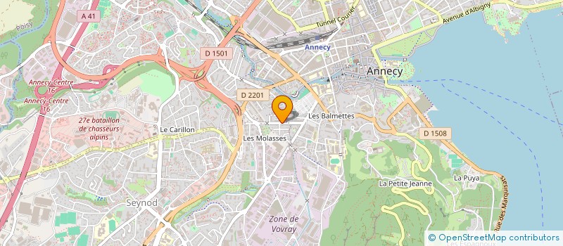 localisation de l'entreprise SARL KOCA  ANNECY