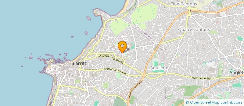 localisation de l'entreprise SARL KODEANLAB à BIARRITZ