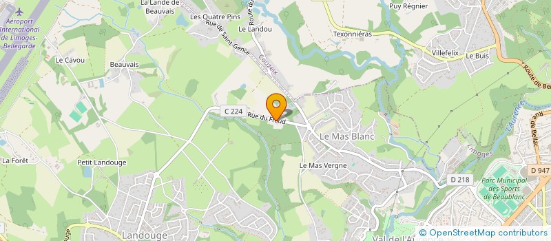localisation de l'entreprise SARL KOLAT à LIMOGES