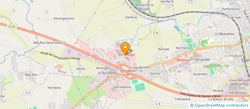 localisation de l'entreprise SARL KOLKOZ 19 à MELLAC