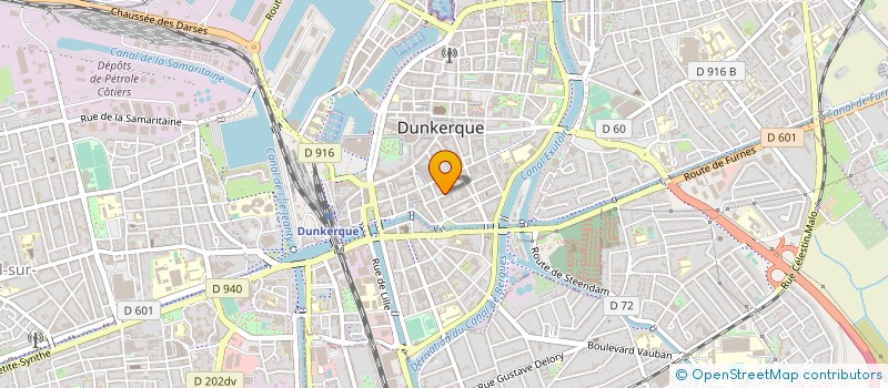 localisation de l'entreprise SARL KONT@CT à DUNKERQUE