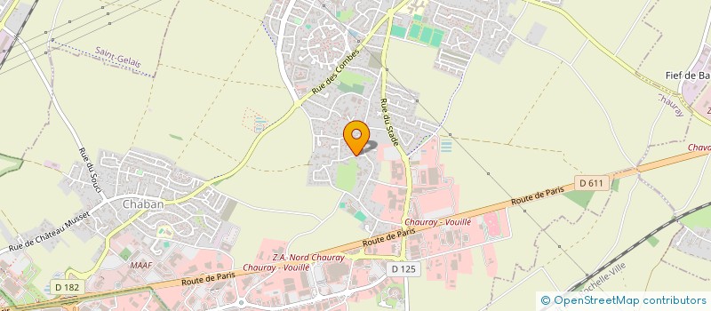 localisation de l'entreprise SARL KOPP & FRERES  CHAURAY