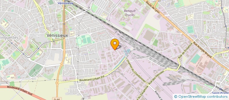 localisation de l'entreprise SARL KOR à VENISSIEUX