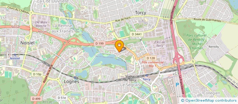 localisation de l'entreprise SARL KOR BAT  TORCY