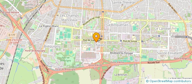 localisation de l'entreprise SARL KORKMAZBAT à RENNES