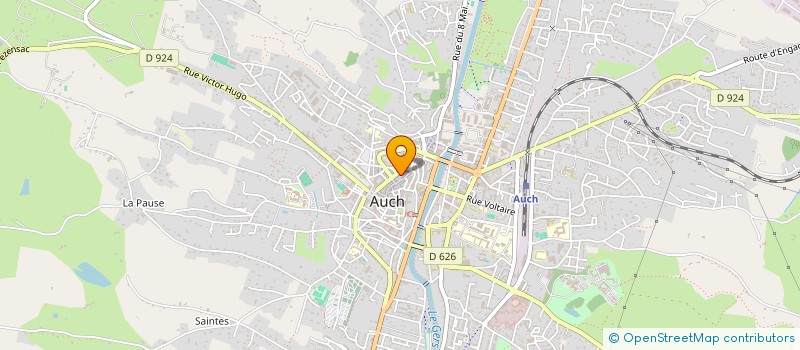 localisation de l'entreprise SARL KORL DIFFUSION à AUCH