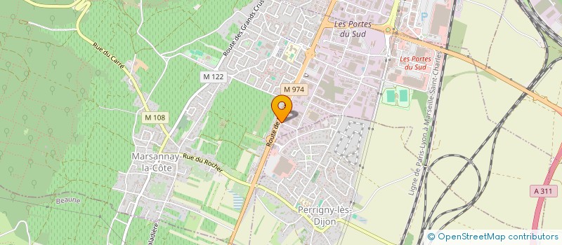 localisation de l'entreprise SARL KORRIGAN à MARSANNAY-LA-COTE
